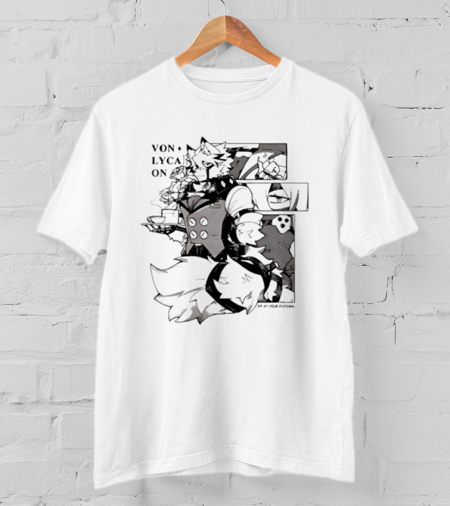 Von Lycaon Comic Collage T-Shirt