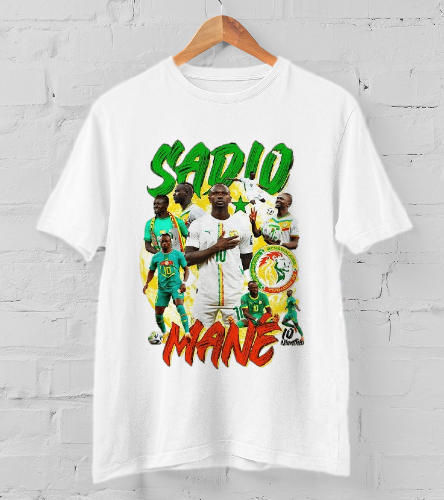 Sadio Mané Senegal National Football Team 10 2026 T-Shirt