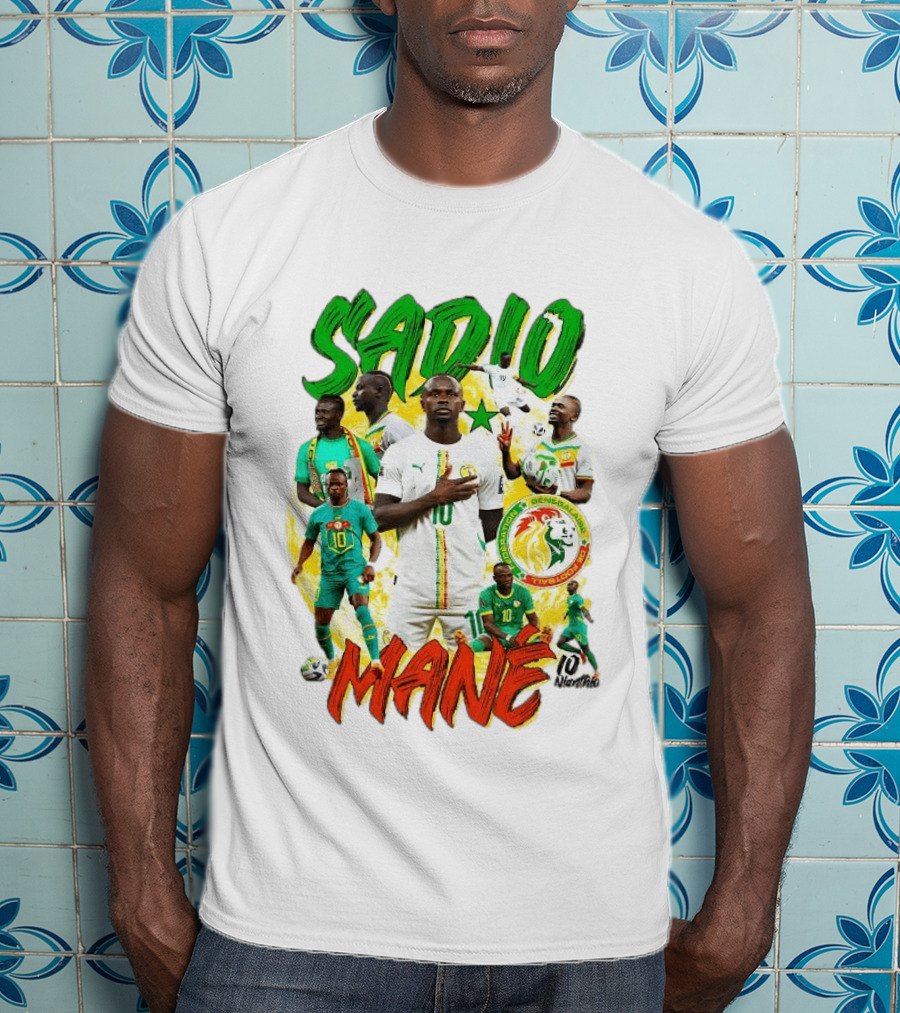 Sadio Mané Senegal National Football Team 10 2026 T-Shirt