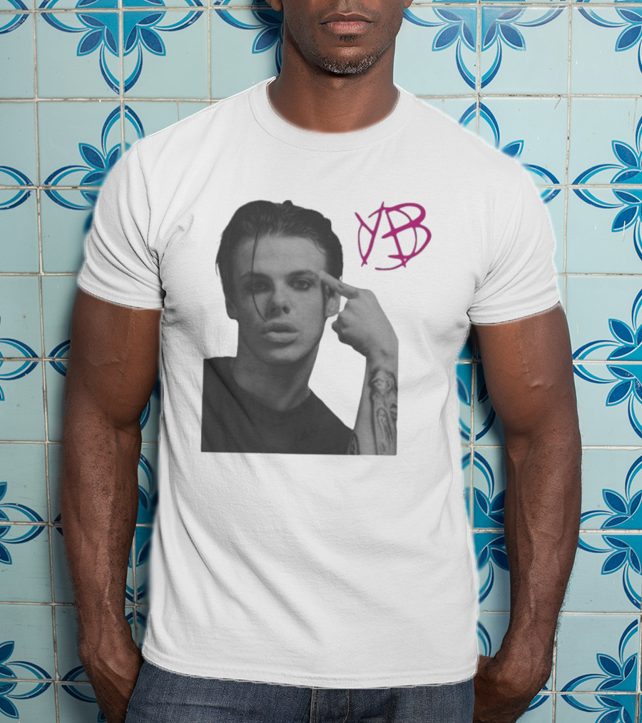 Yungblud YB Logo Finger Tattoo T-Shirt