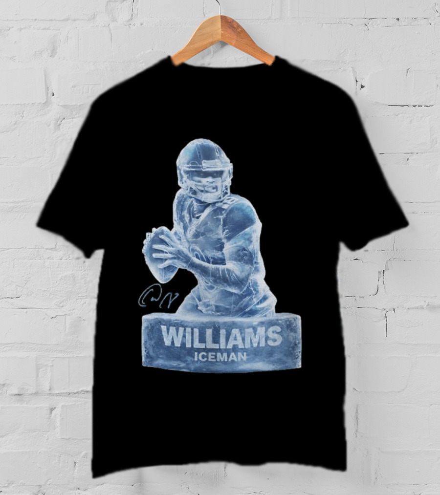 Williams Iceman Chicago Bears Sculpture T-Shirt