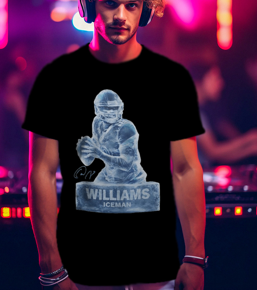 Williams Iceman Chicago Bears Sculpture T-Shirt