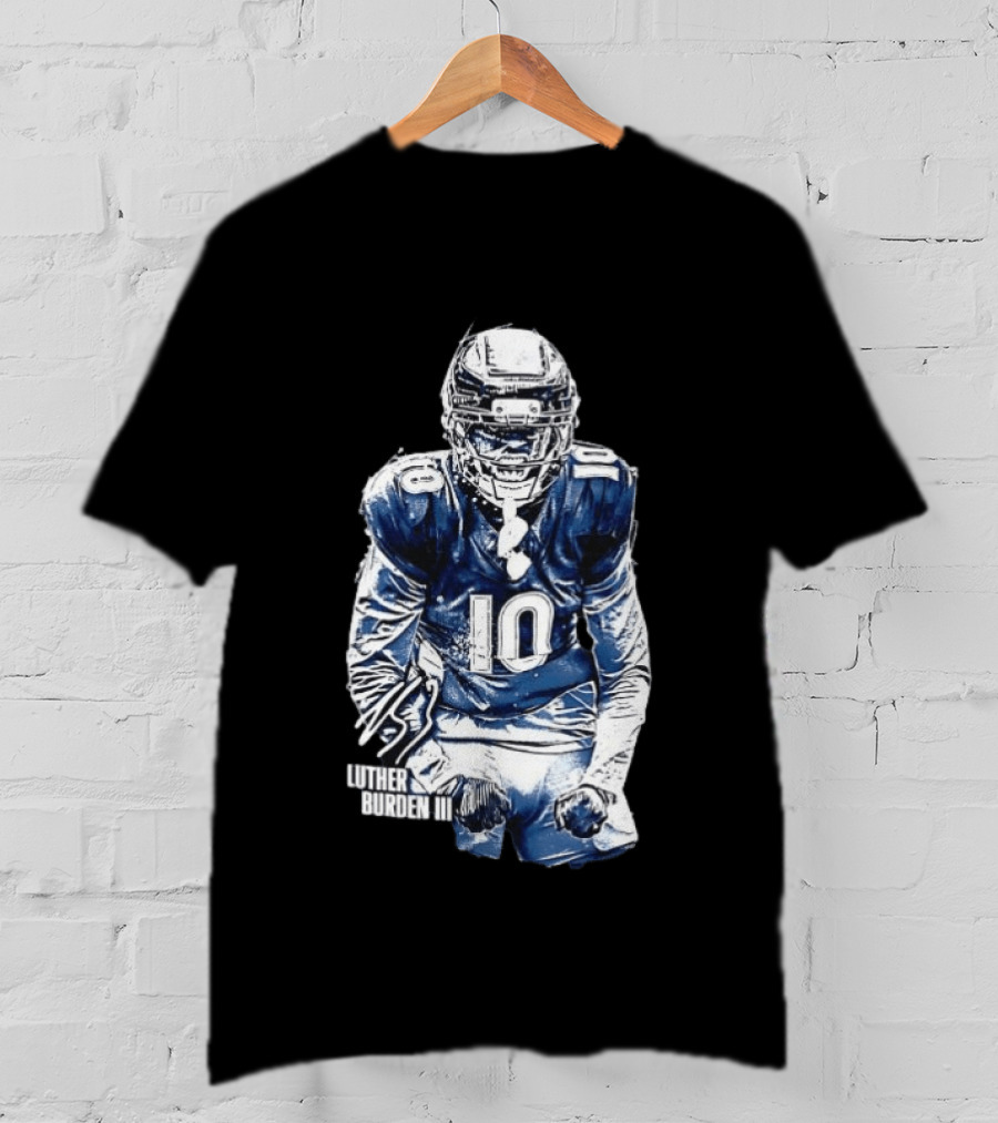 Luther Burden III Chicago Bears Number 10 T-Shirt