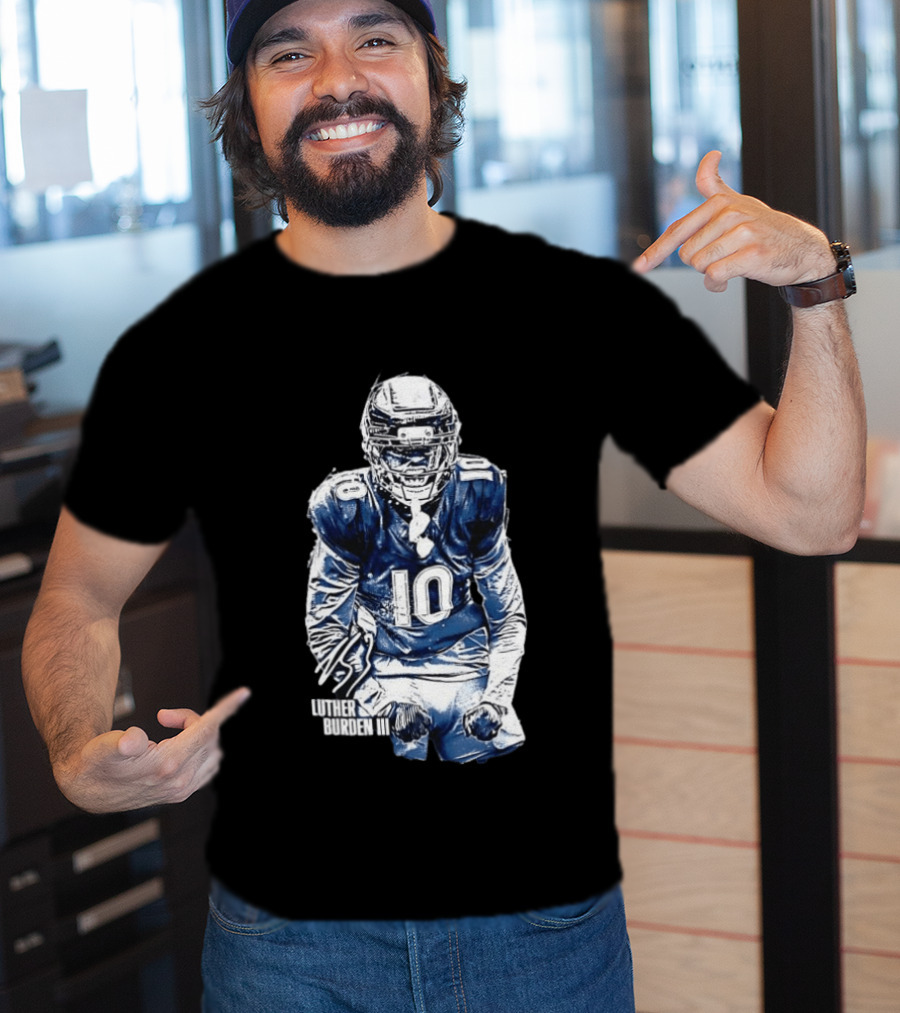 Luther Burden III Chicago Bears Number 10 T-Shirt