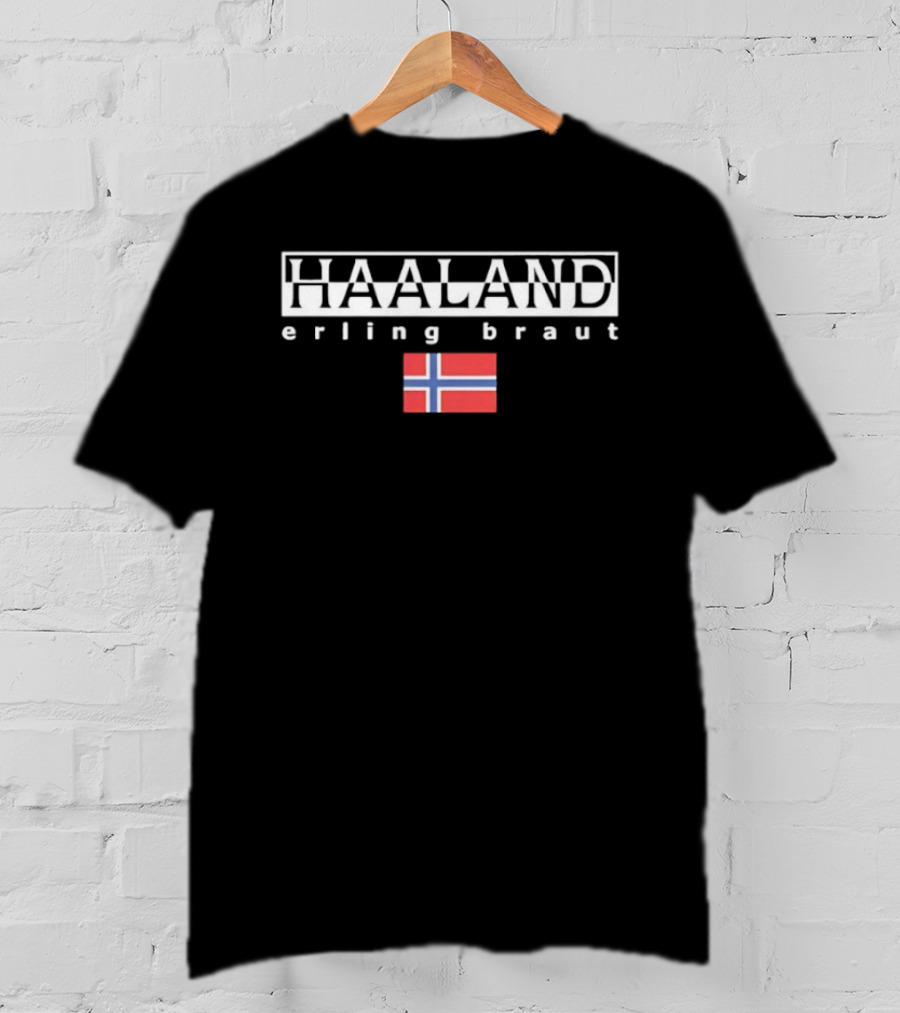 Erling Braut Haaland Norway Flag T-Shirt