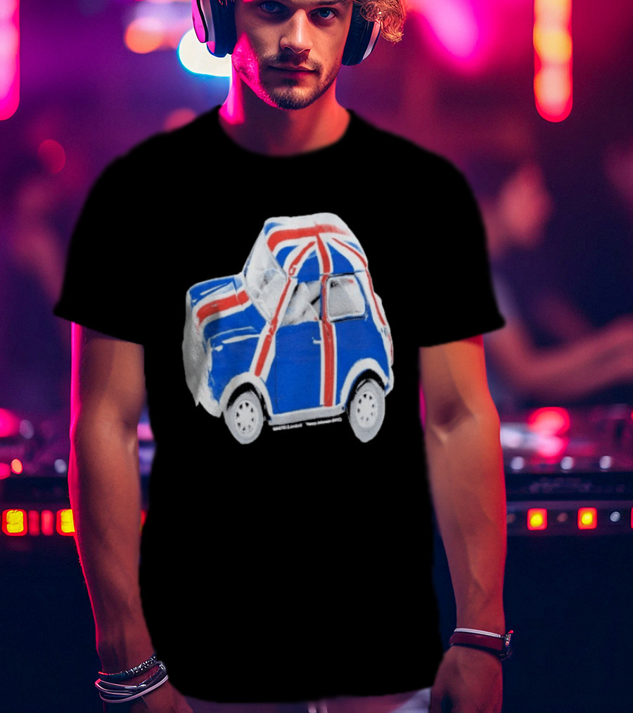Waste! X Henry Johnson Mini Cooper British Flag Edition T-Shirt