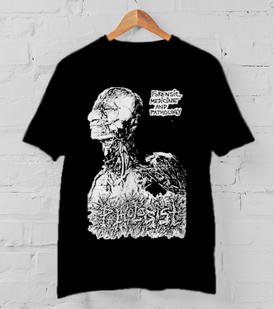 Pathologist Forensic Medicine And Pathology Anatomical Skull And Brain T-Shirt