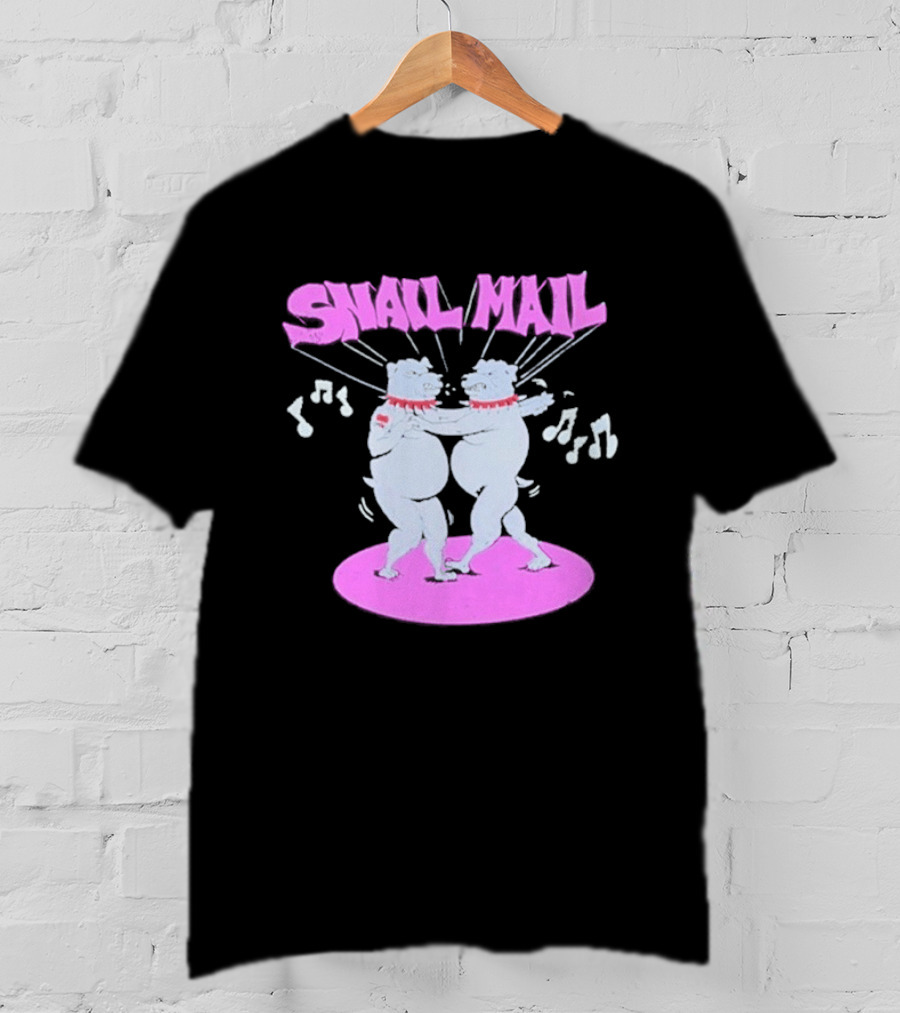 Snail Mail Bulldogs Dance Music Notes Duo T-Shirt