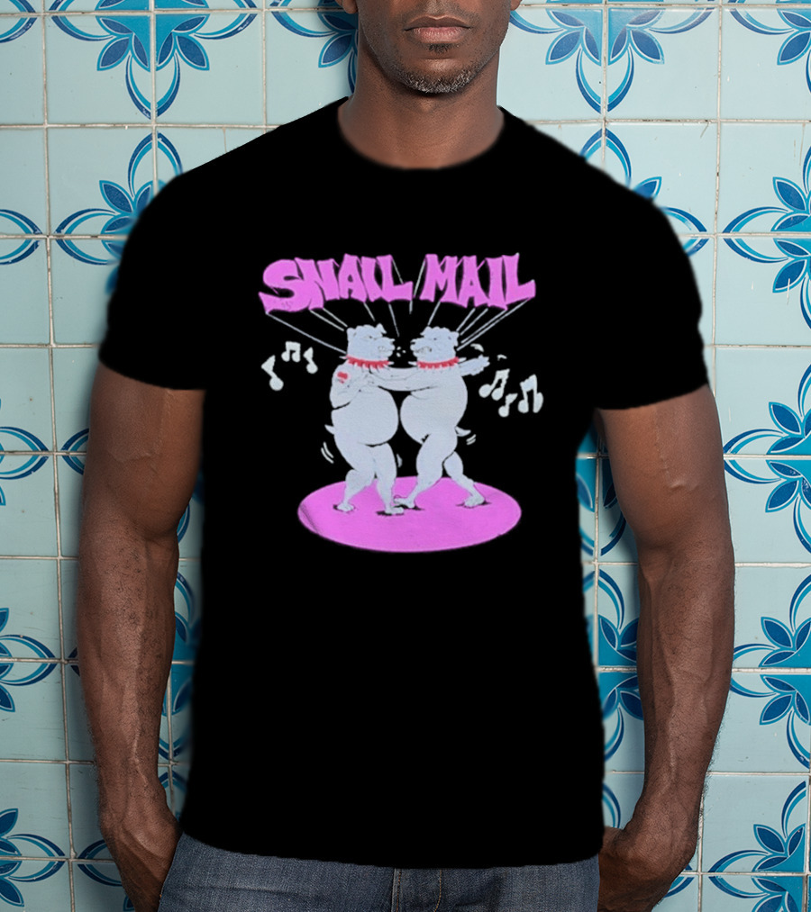 Snail Mail Bulldogs Dance Music Notes Duo T-Shirt