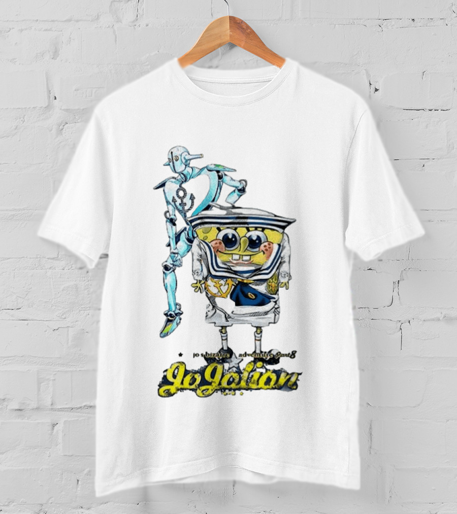 Jo Jolion JoJo's Bizarre Adventure Part 8 Spongebob T-Shirt