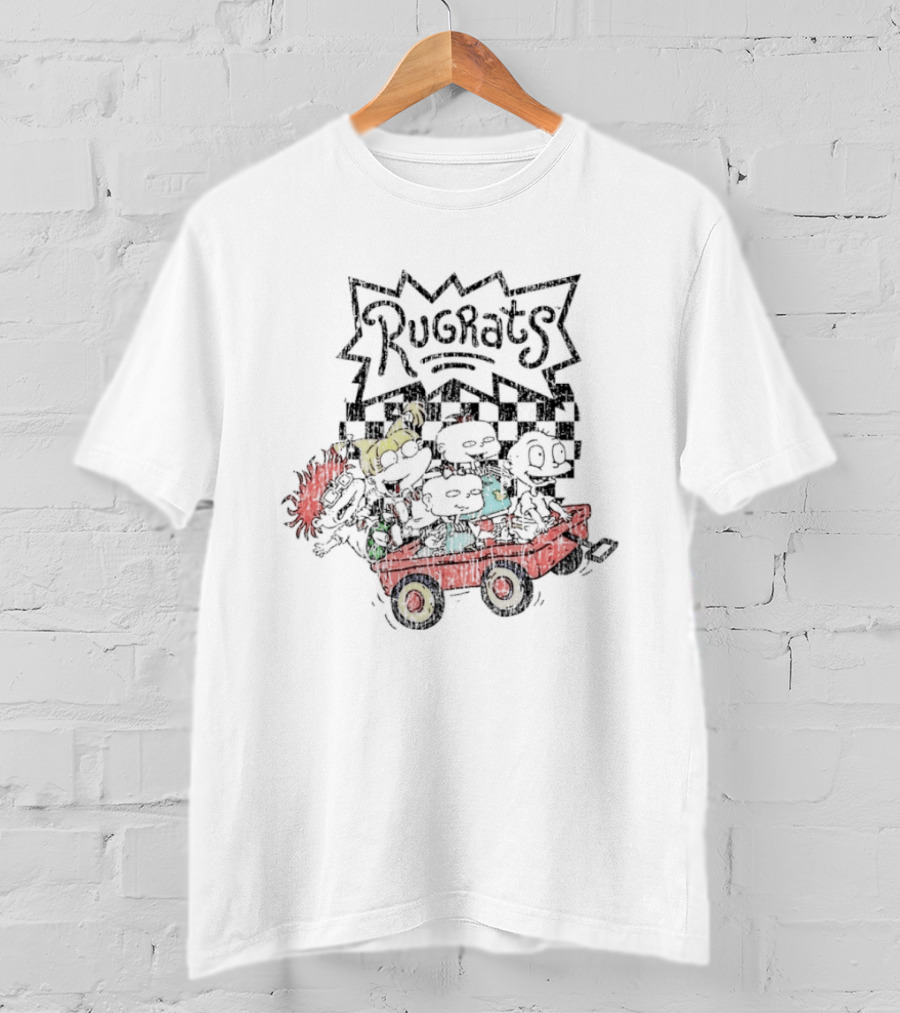 Rugrats Wagon Adventure Nickelodeon Characters T-Shirt