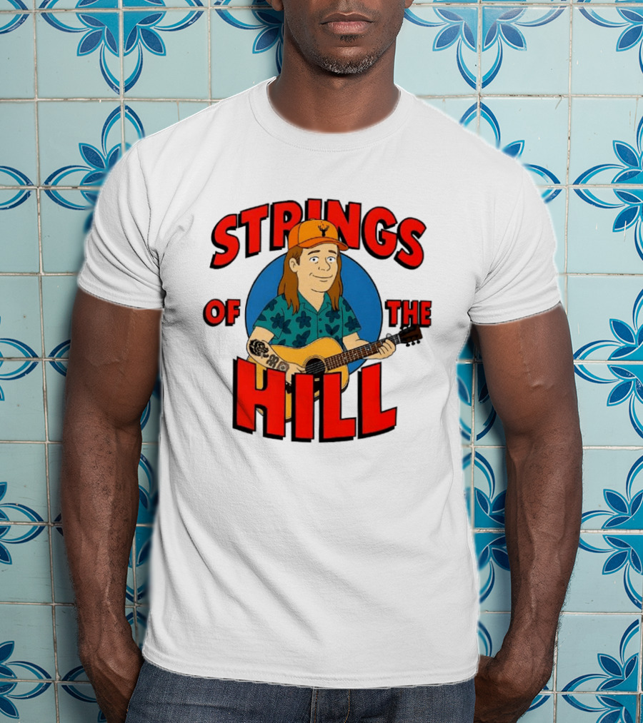 Strings Of The Hill Guitar T-Shirt