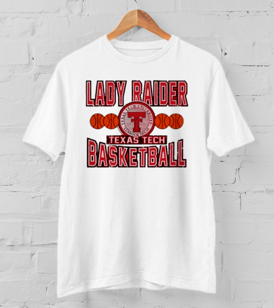 Texas Tech University Lady Raider Basketball Team Lubbock Texas T-Shirt