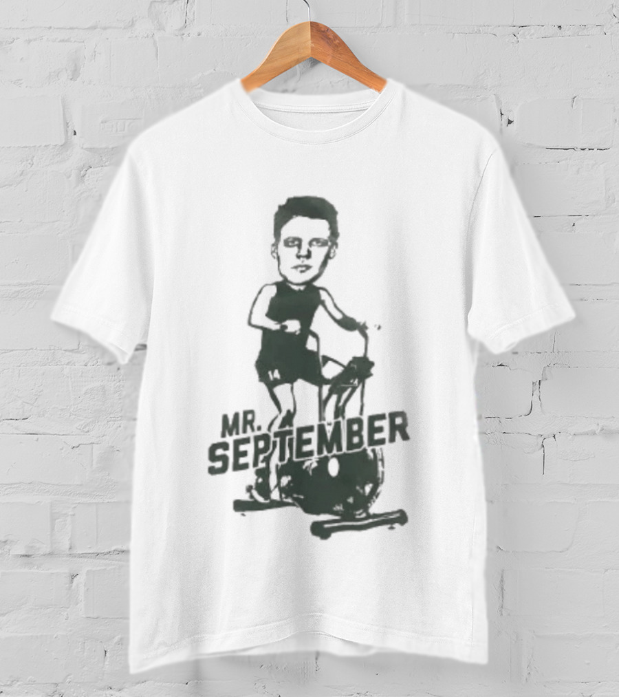 Trending Zach Parise Mr September Minnesota Wild Hockey T-Shirt