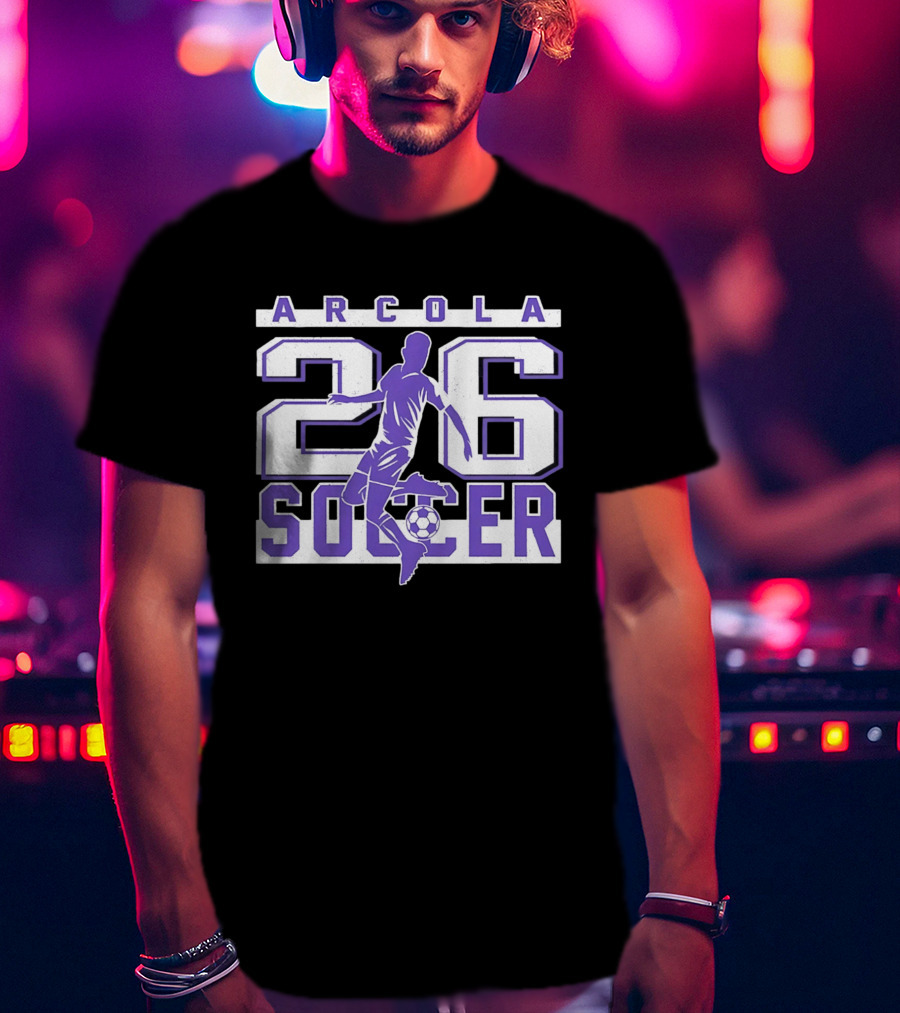 Arcola 26 Soccer Purple Riders 2026 T-Shirt