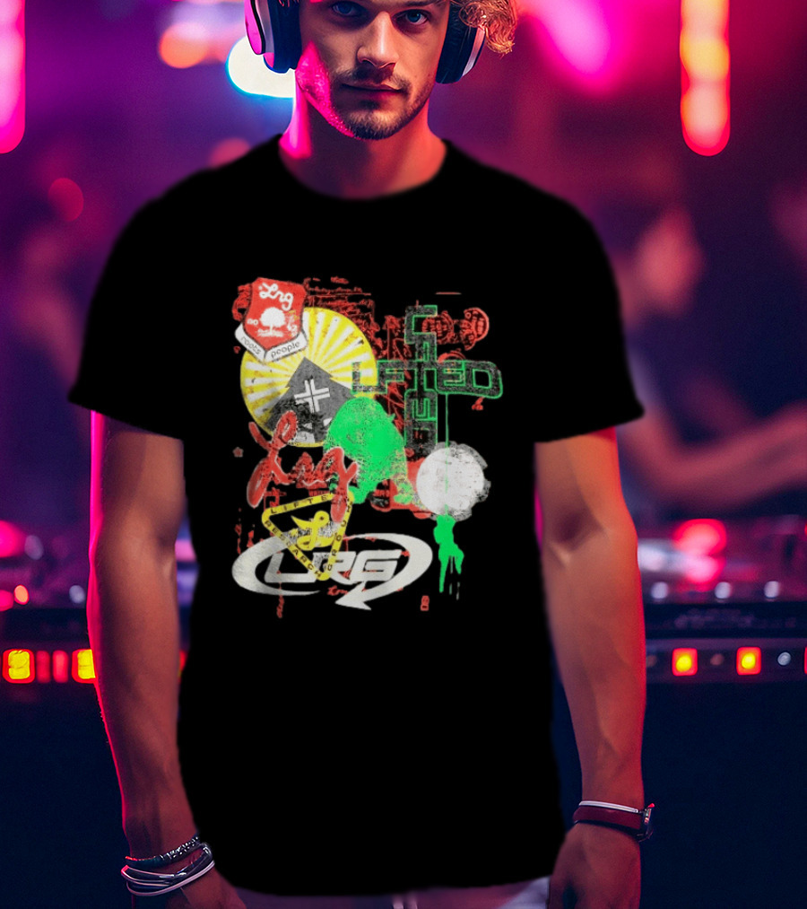 Lifted Research Group LRG Mashup Rockin People LRG Tag Nature T-Shirt