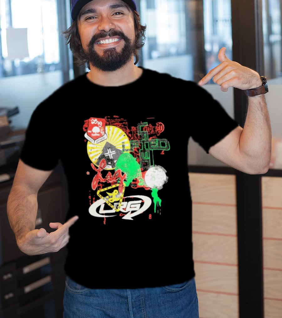 Lifted Research Group LRG Mashup Rockin People LRG Tag Nature T-Shirt