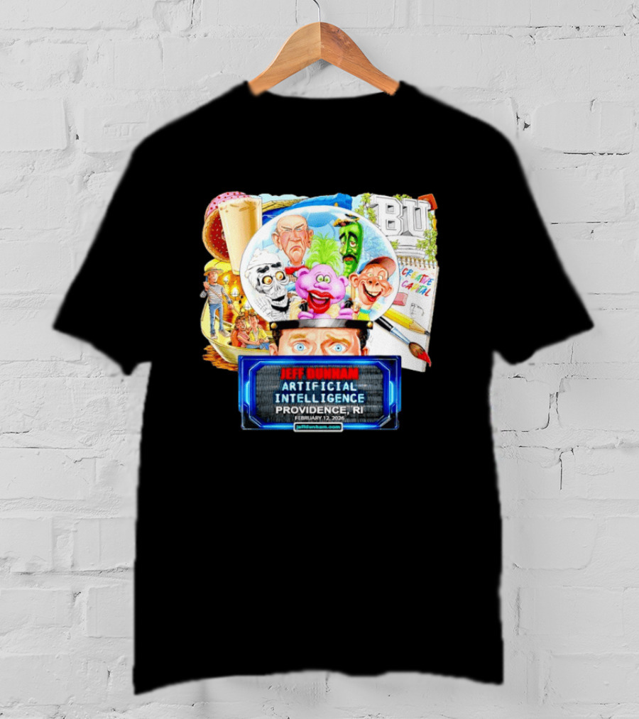 Jeff Dunham Artificial Intelligence Providence RI February 12 2026 T-Shirt