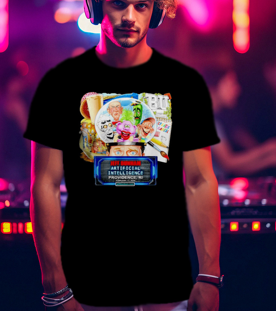 Jeff Dunham Artificial Intelligence Providence RI February 12 2026 T-Shirt