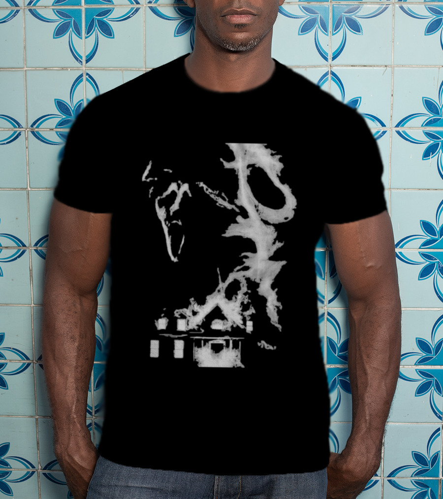 30th Anniversary Scream Kill Tour Texas Chainsaw Massacre Map T-Shirt