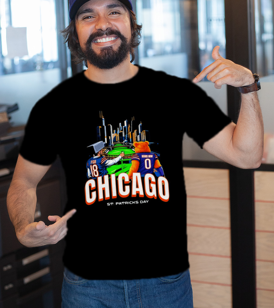 Chicago Bears St. Patricks Day Green River FGB Bears Now T-Shirt