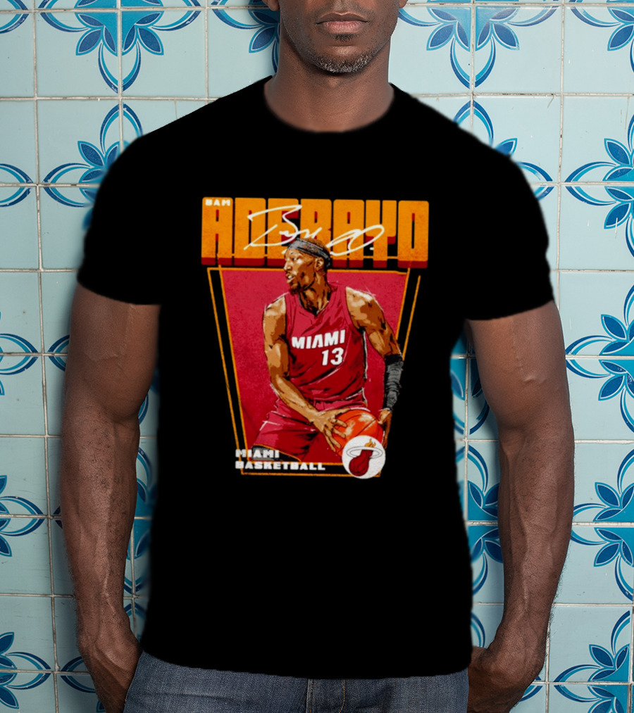 Bam Adebayo Miami 13 Basketball Heat T-Shirt