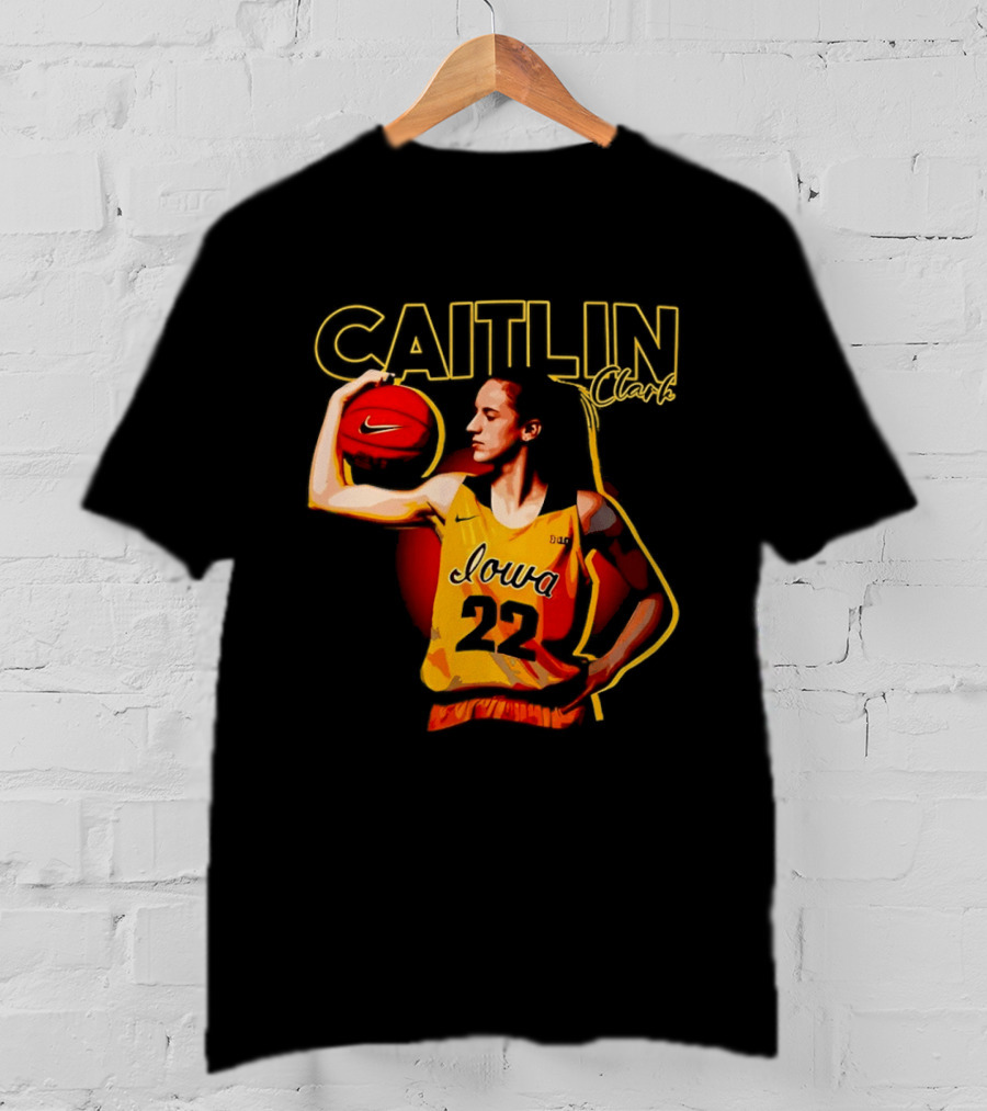 Caitlin Clark Iowa Basketball 22 Nike T-Shirt