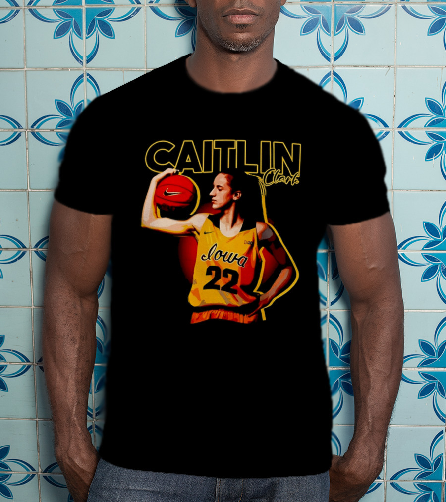 Caitlin Clark Iowa Basketball 22 Nike T-Shirt