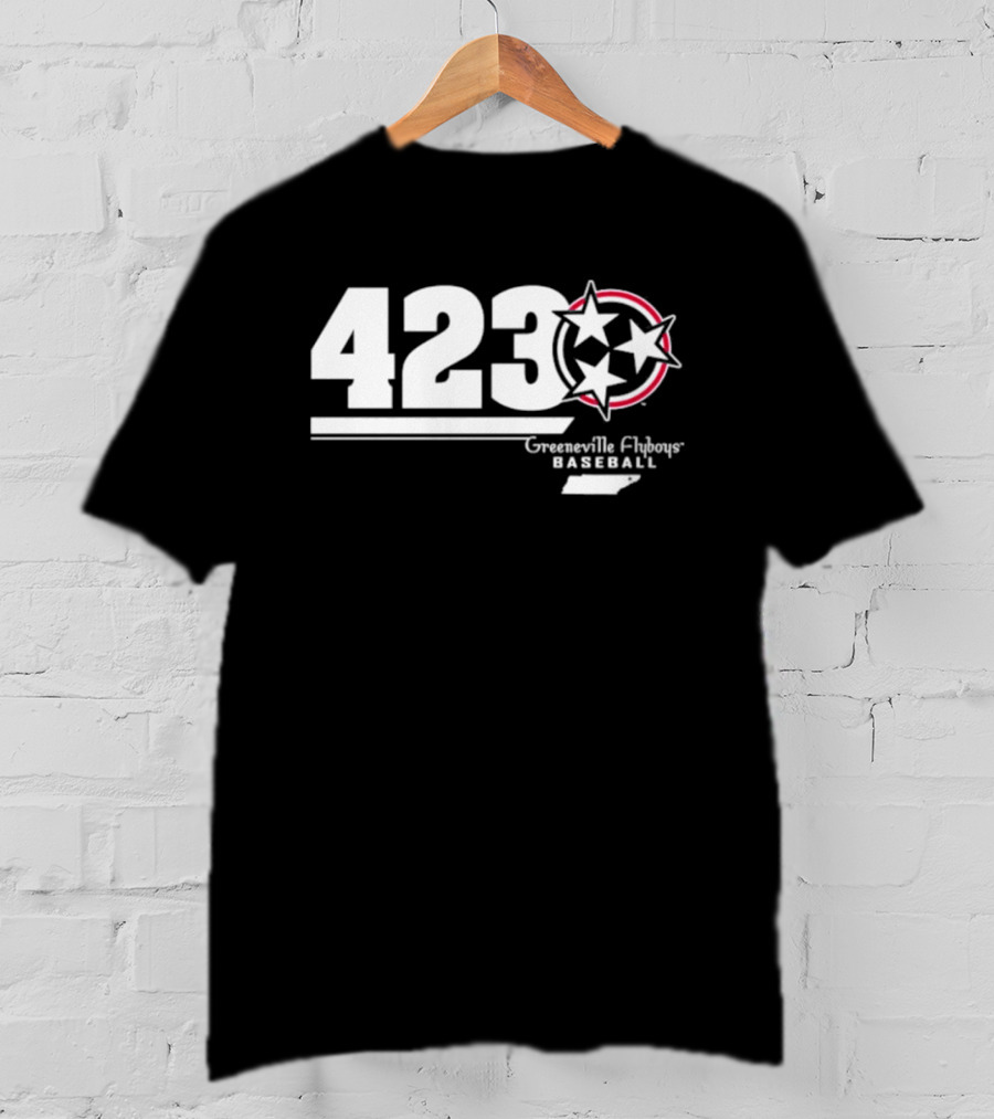 Greenville Flyboys Baseball 423 Stars T-Shirt
