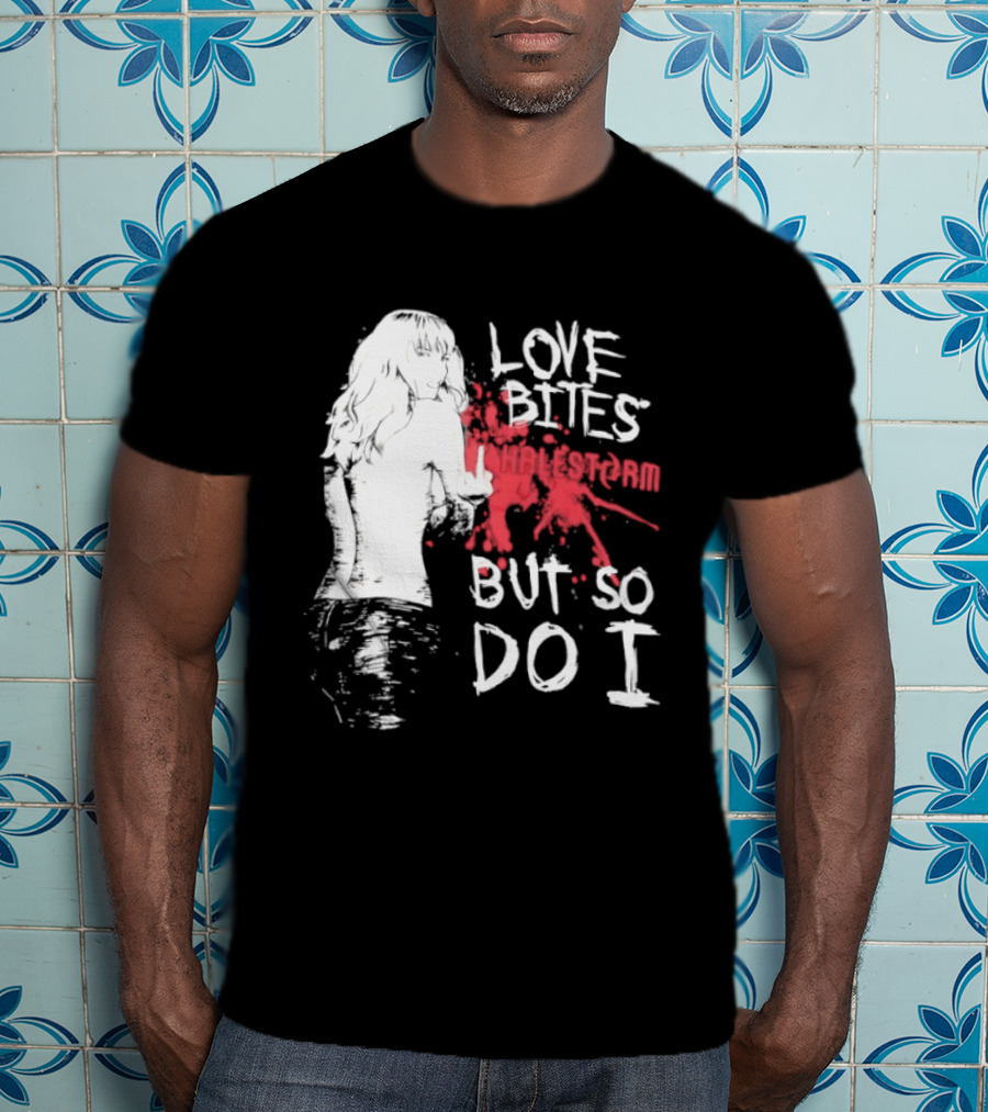 Halestorm Love Bites But So Do I Middle Finger Women's Clothing T-Shirt