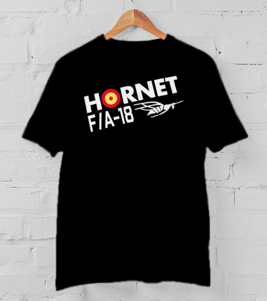Hornet F/A 18 McDonnell Douglas Jet Fighter Aviation T-Shirt