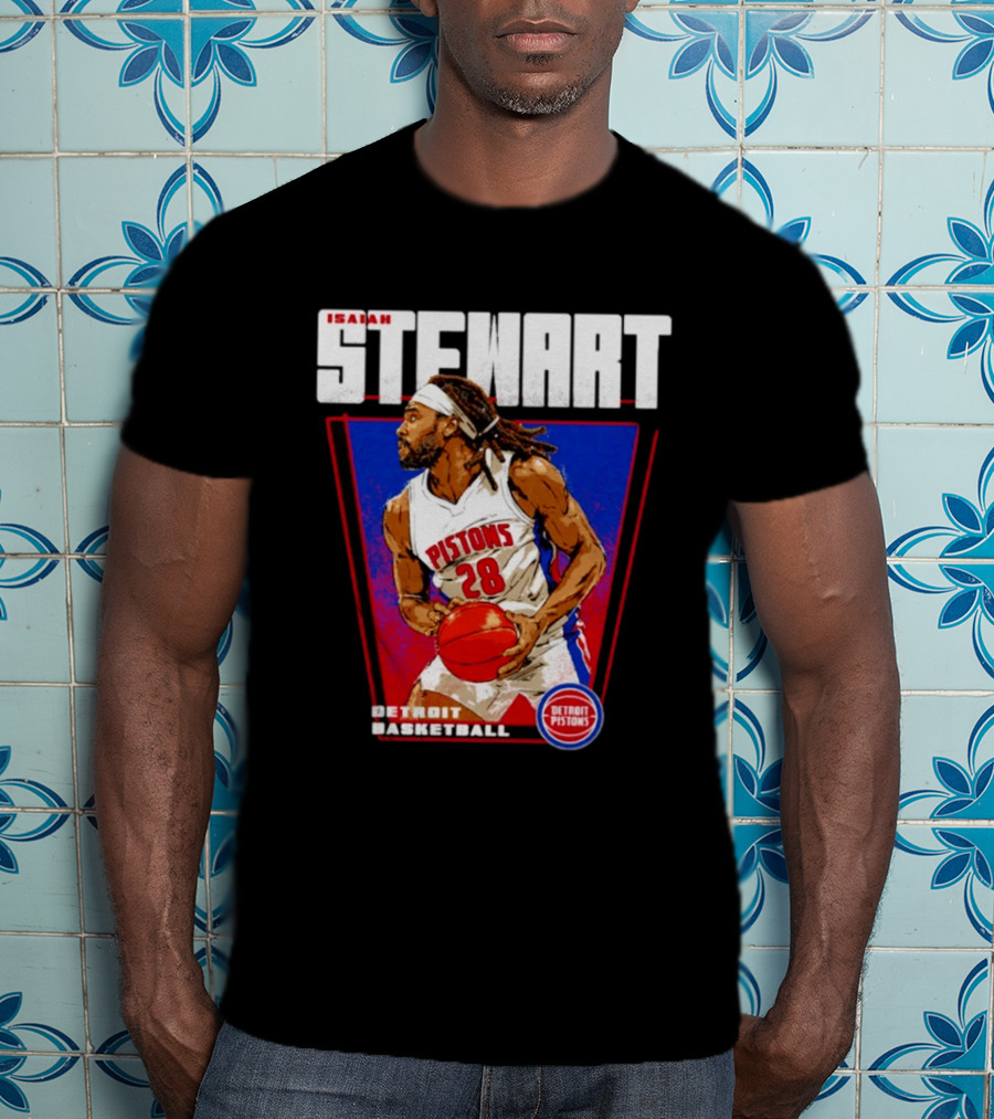 Isaiah Stewart Detroit Pistons Basketball 28 T-Shirt