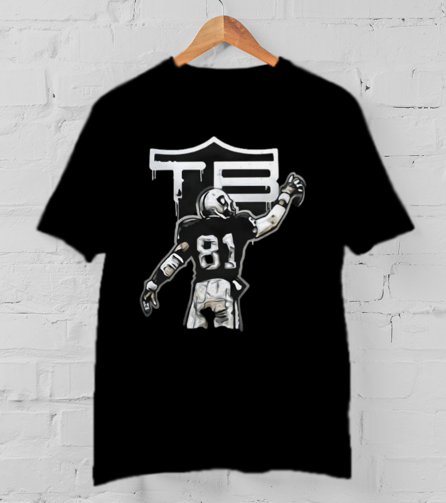 Las Vegas Raiders Mr. R8R 81 TB Football T-Shirt