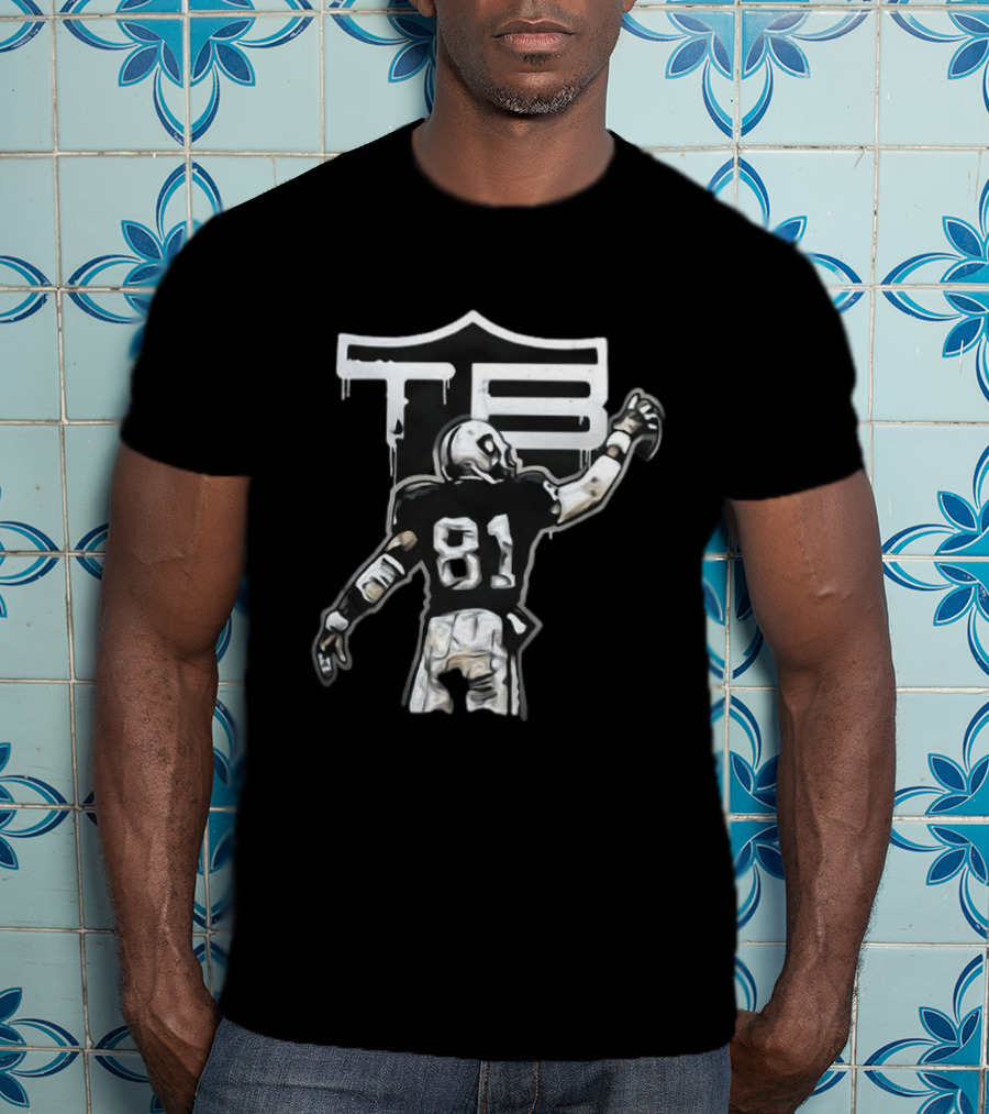 Las Vegas Raiders Mr. R8R 81 TB Football T-Shirt