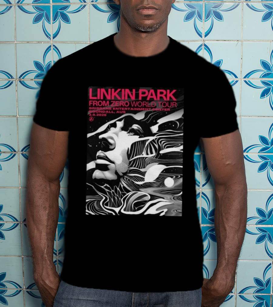 Linkin Park From Zero World Tour Brisbane Entertainment Center Boondall Australia March 3 2026 T-Shirt