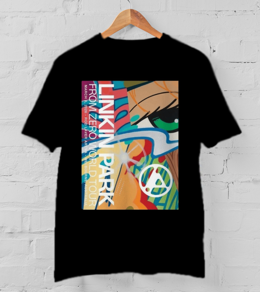 Linkin Park From Zero World Tour Rod Laver Arena Melbourne Australia March 8 2026 T-Shirt
