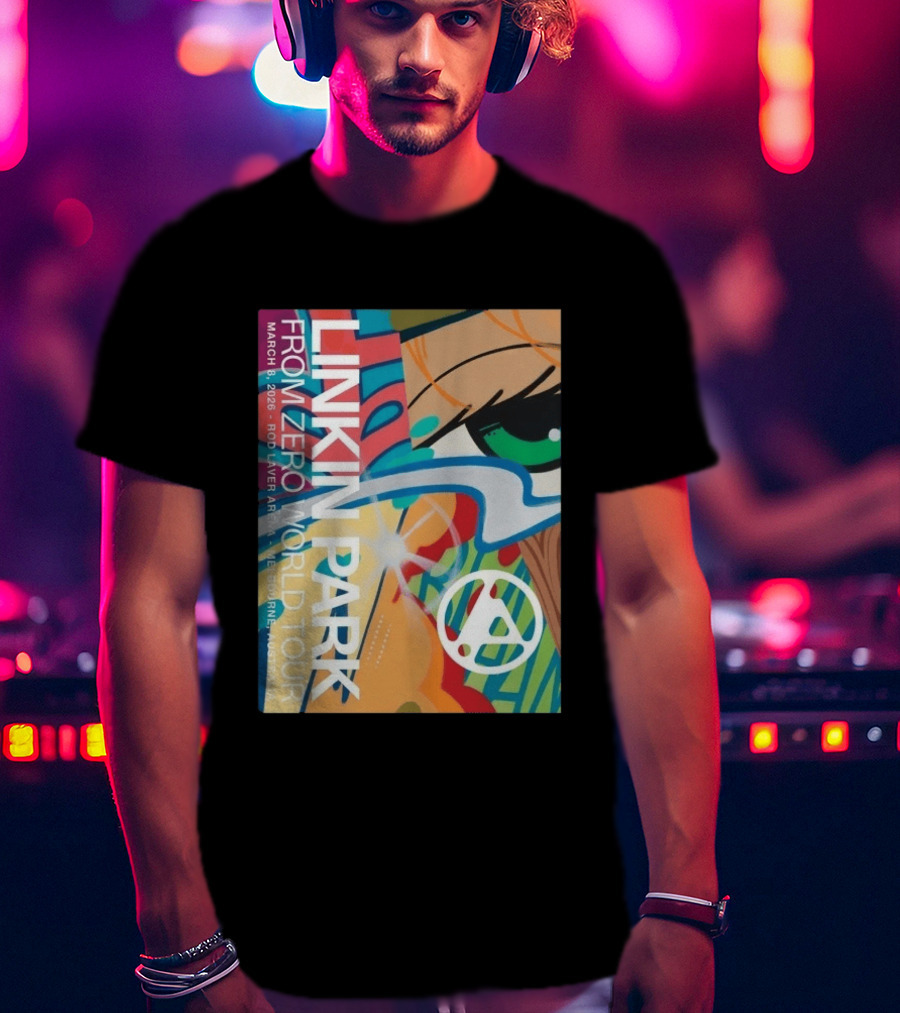 Linkin Park From Zero World Tour Rod Laver Arena Melbourne Australia March 8 2026 T-Shirt
