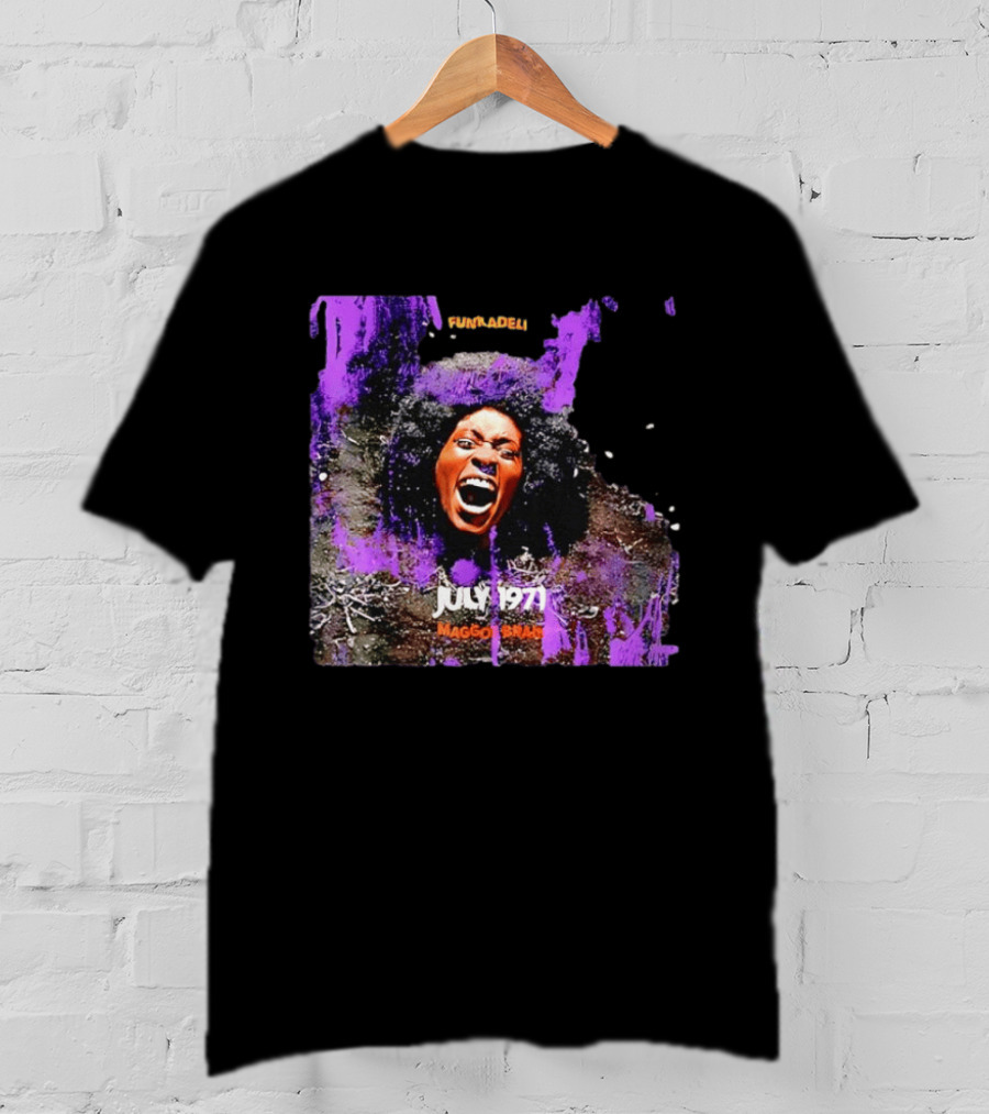 July 1971 Funkadelic Maggot Brain Album Cover T-Shirt