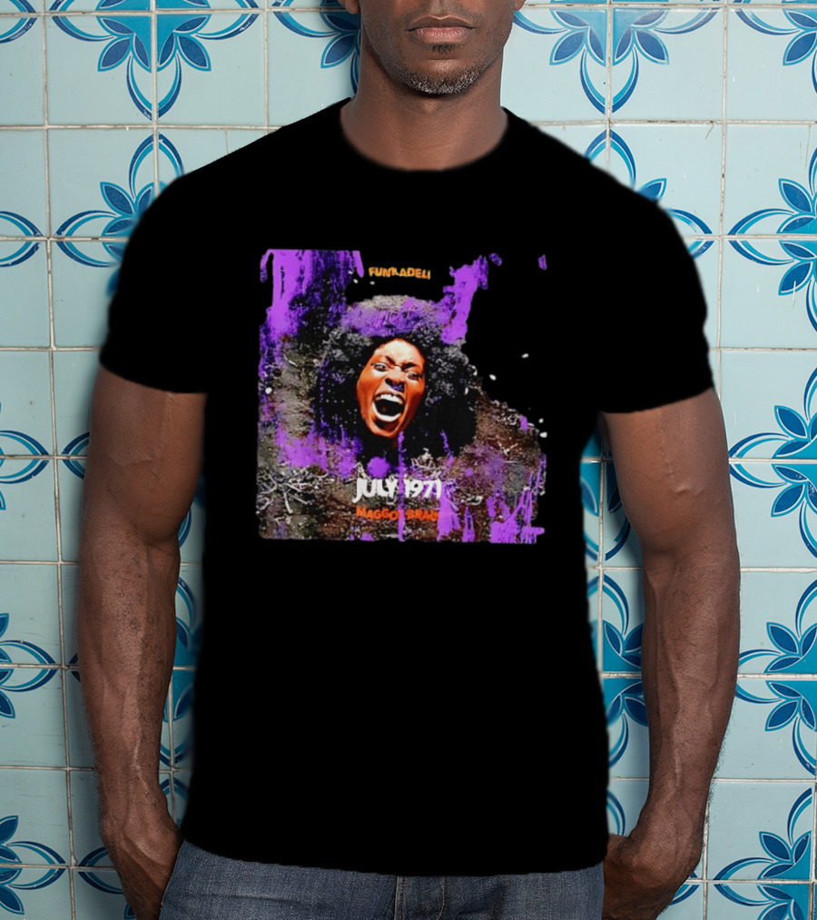 July 1971 Funkadelic Maggot Brain Album Cover T-Shirt