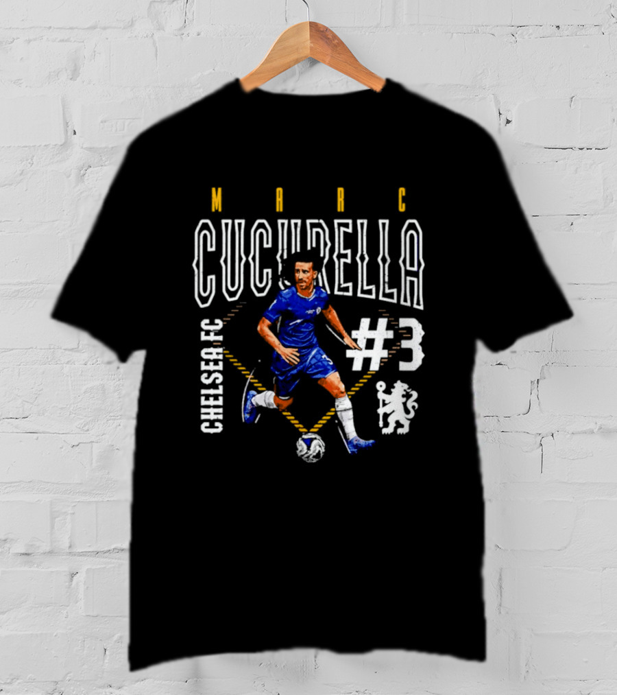 Marc Cucurella Chelsea FC #3 Player T-Shirt