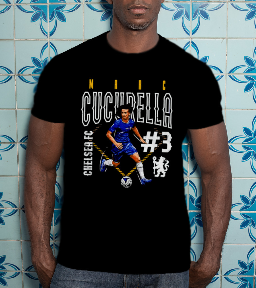 Marc Cucurella Chelsea FC #3 Player T-Shirt