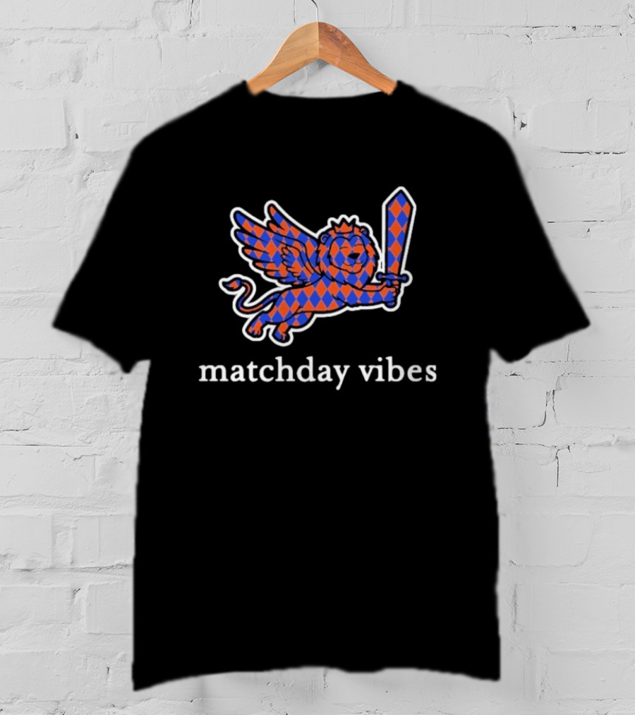 Winged Lion With Sword Matchday Vibes T-Shirt