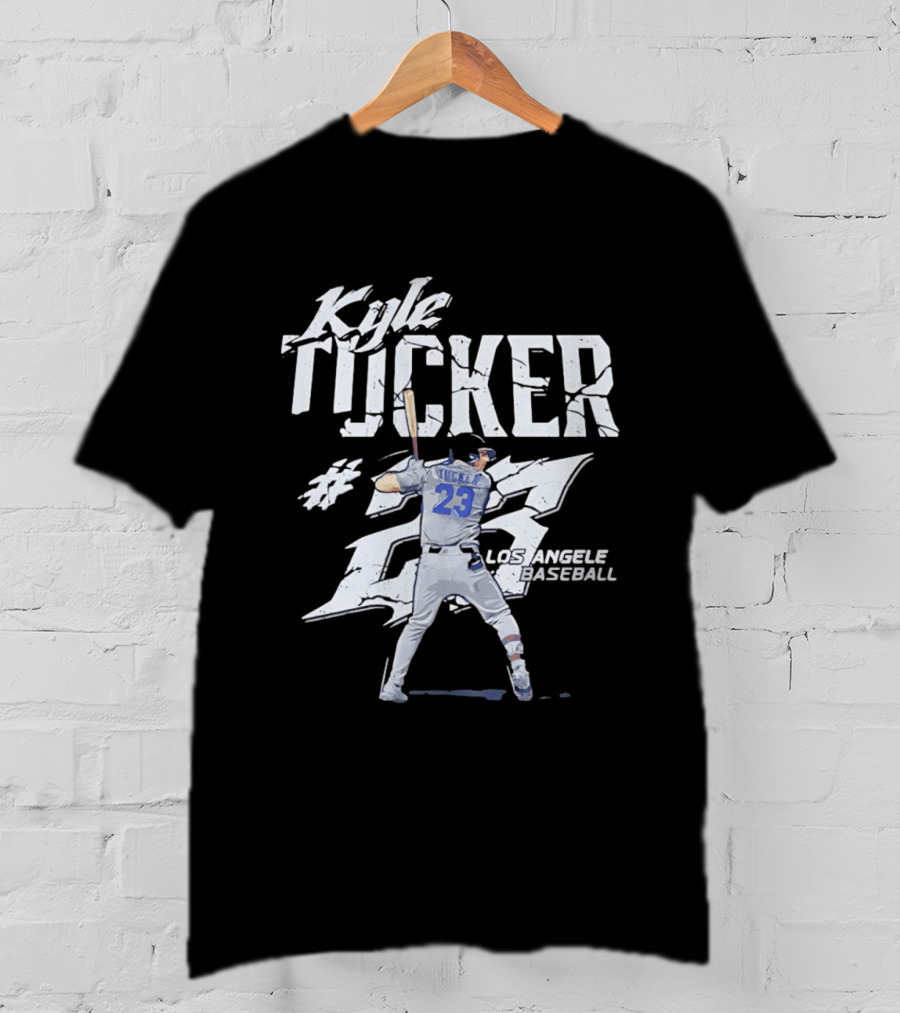Kyle Tucker 23 Los Angeles Baseball Player T-Shirt