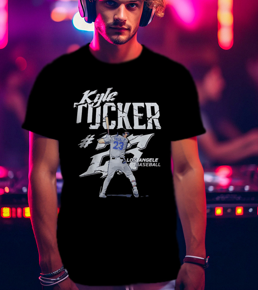 Kyle Tucker 23 Los Angeles Baseball Player T-Shirt
