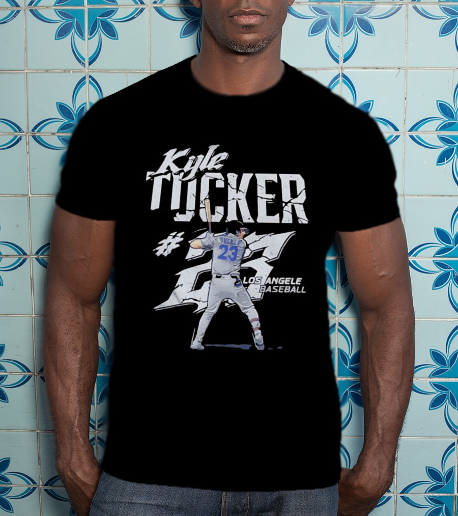 Kyle Tucker 23 Los Angeles Baseball Player T-Shirt