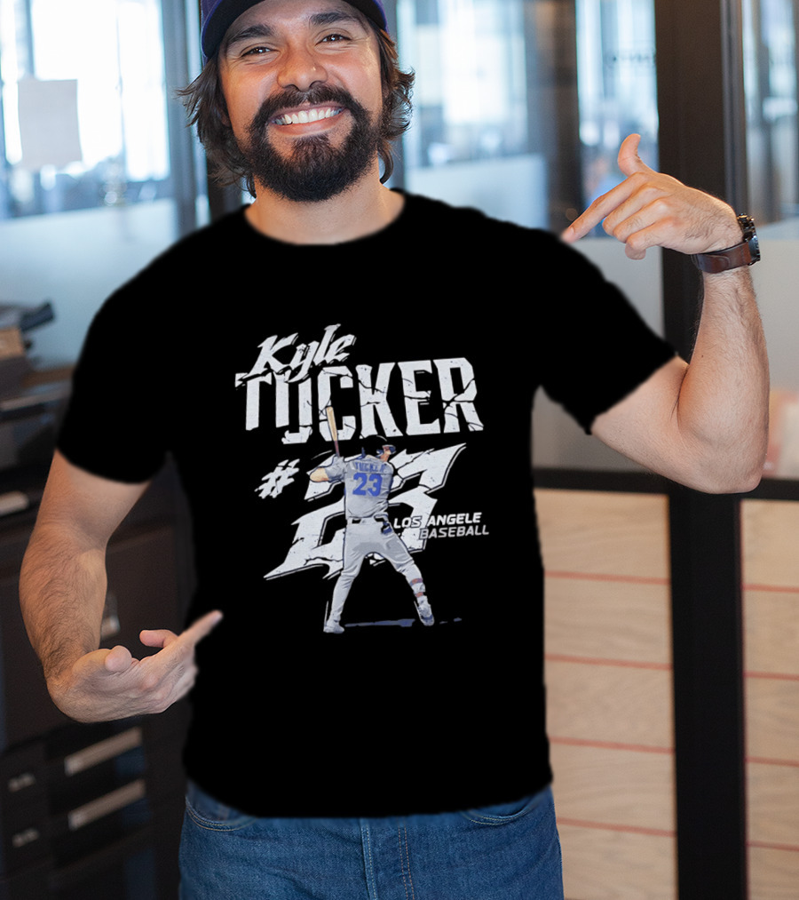 Kyle Tucker 23 Los Angeles Baseball Player T-Shirt