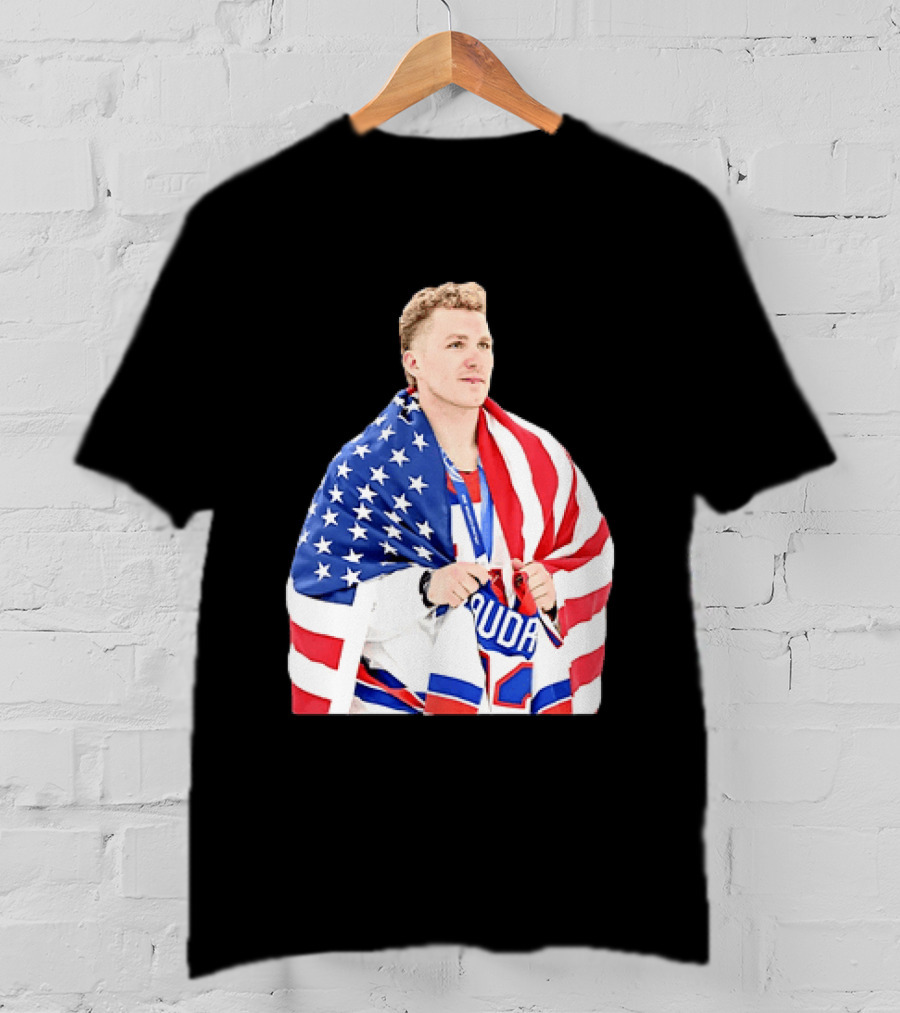 Matthew Tkachuk Team USA 2026 Milano Cortina Winter Olympics Golden Goal T-Shirt