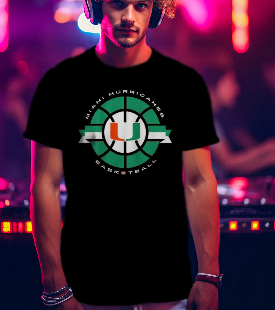 Miami Hurricanes Basketball T-Shirt
