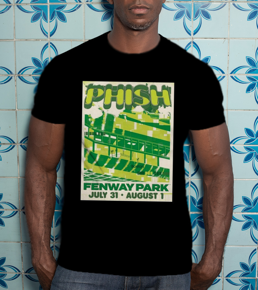 Phish Fenway Park Boston July 31 August 1 Event 2026 T-Shirt