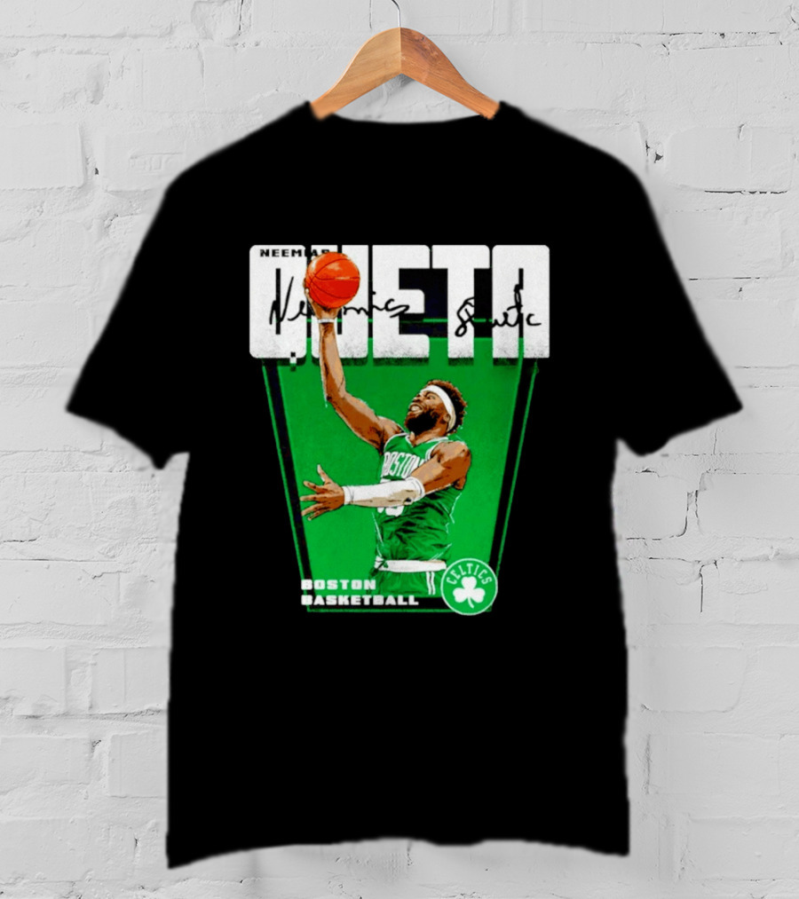 Neemias Queta Boston Celtics Basketball Celtics T-Shirt